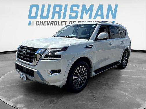 Aspen White 2024 Nissan Armada SL 4WD