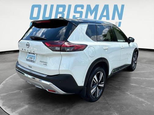 Pearl White 2023 Nissan Rogue Platinum