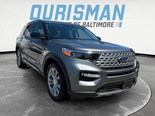 Gray Metallic 2022 Ford Explorer Limited
