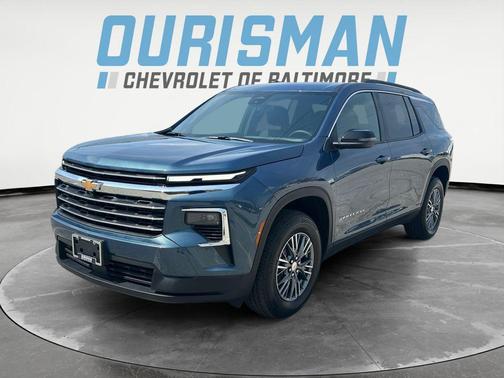 Lakeshore Blue Metallic 2026 Chevrolet Traverse LT