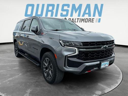 Satin Steel Metallic 2021 Chevrolet Suburban 4WD Z71