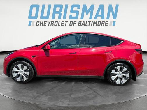 Red Multi-Coat 2023 Tesla Model Y Long Range Dual Motor All-Wheel Drive
