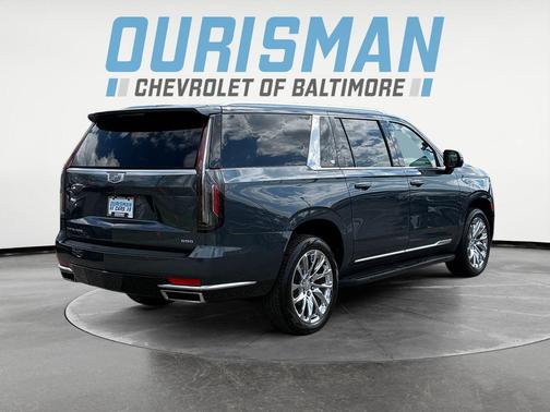 Shadow Metallic 2021 Cadillac Escalade ESV Premium Luxury