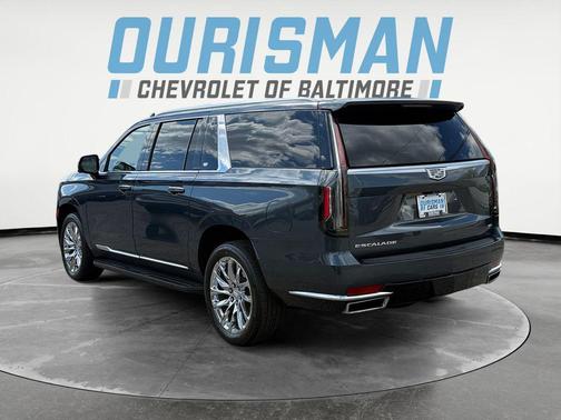 Shadow Metallic 2021 Cadillac Escalade ESV Premium Luxury