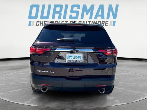 Black Cherry Metallic 2022 Chevrolet Traverse LT Cloth