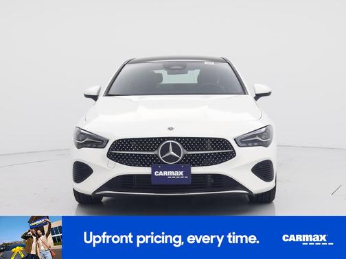 White 2025 Mercedes-Benz CLA 250