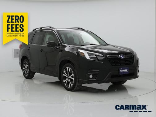 Black 2023 Subaru Forester Limited