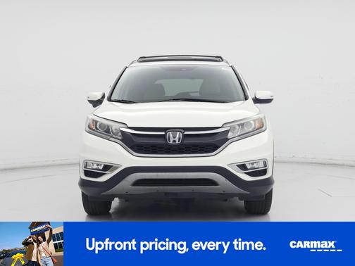 White 2015 Honda CR-V Touring