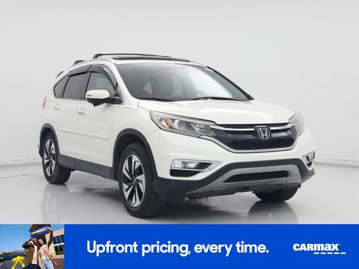 White 2015 Honda CR-V Touring