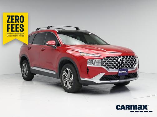 Red 2022 Hyundai SANTA FE SEL