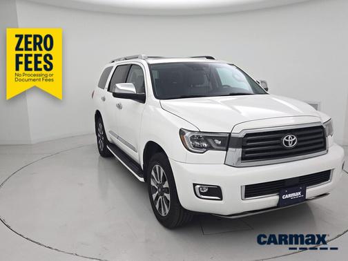White 2018 Toyota Sequoia Limited