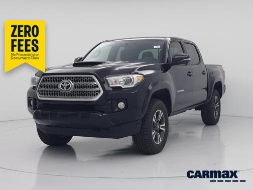 Black 2017 Toyota Tacoma TRD Sport