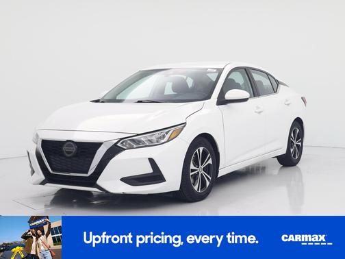 White 2023 Nissan Sentra SV