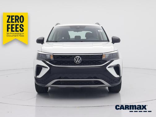 White 2024 Volkswagen Taos S