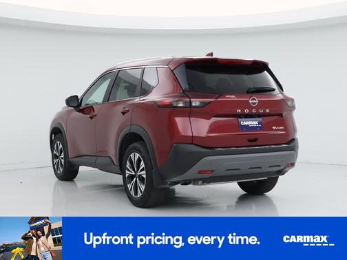 Red 2023 Nissan Rogue SV