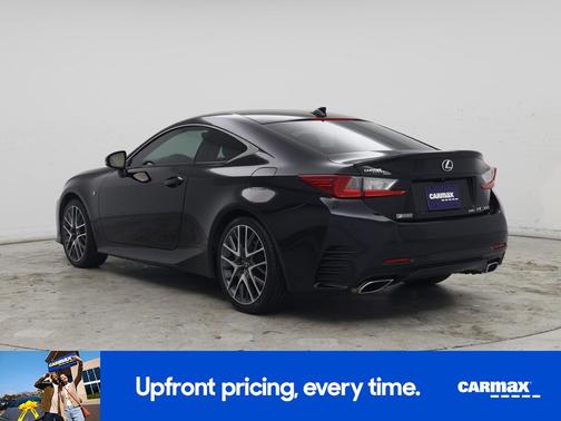 Black 2016 Lexus RC 350