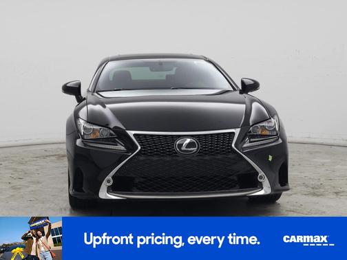 Black 2016 Lexus RC 350