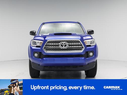 Blue 2017 Toyota Tacoma TRD Sport