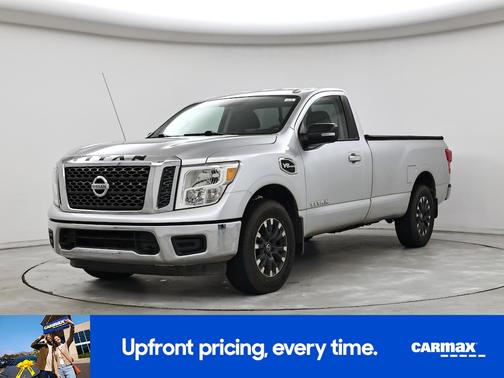 Silver 2017 Nissan Titan SV