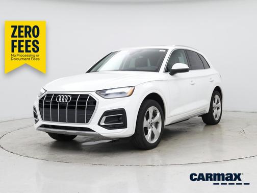 White 2021 Audi Q5 Premium Plus