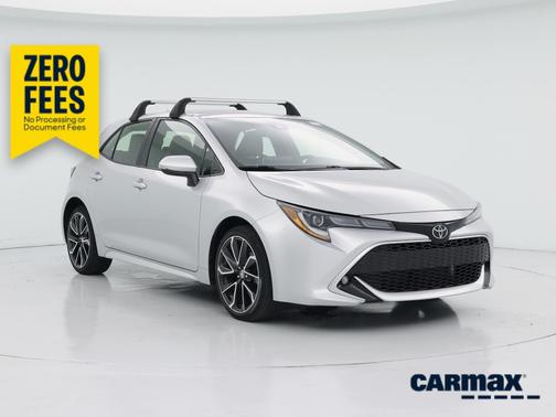 Silver 2021 Toyota Corolla Hatchback XSE