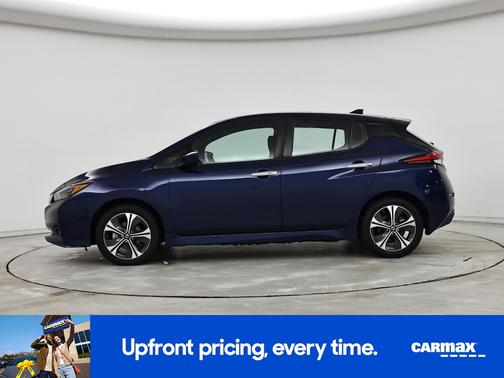 Blue 2020 Nissan Leaf SV Plus