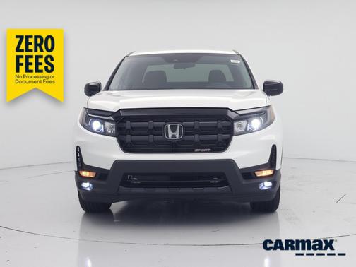 White 2025 Honda Ridgeline Sport