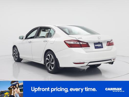 White 2017 Honda Accord EX-L