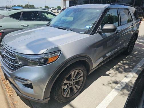 Silver Metallic 2021 Ford Explorer XLT