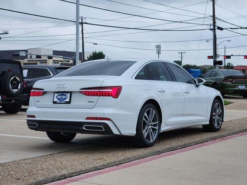 Glacier White Metallic 2021 Audi A6 55 Premium Plus