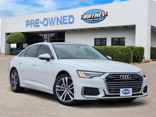 Glacier White Metallic 2021 Audi A6 55 Premium Plus
