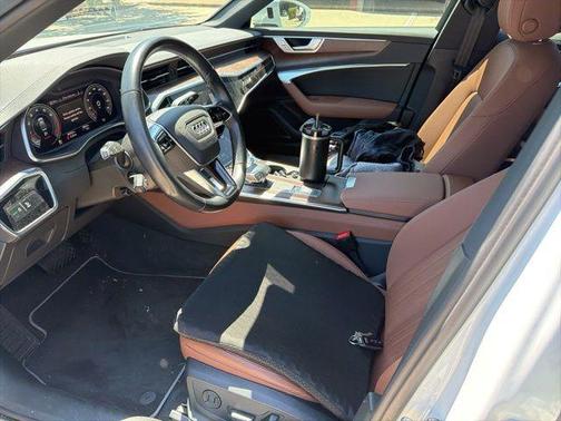 Glacier White Metallic 2021 Audi A6 55 Premium Plus