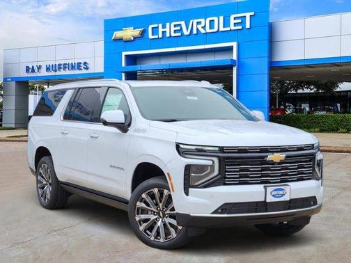 Polar White 2026 Chevrolet Suburban High Country