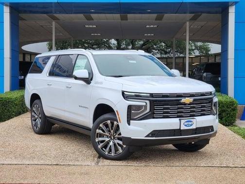 Polar White 2026 Chevrolet Suburban High Country