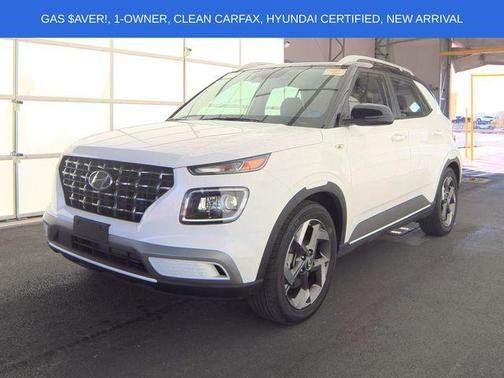 Lunar White 2025 Hyundai VENUE Limited
