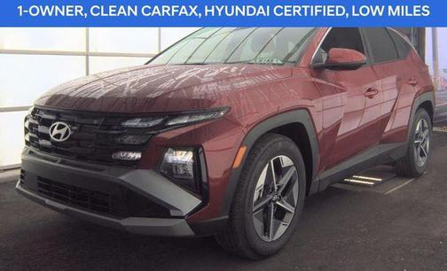 Red 2025 Hyundai TUCSON SEL