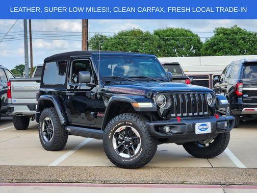 Black Clearcoat 2021 Jeep Wrangler Rubicon
