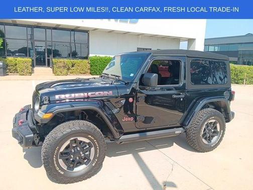 Black Clearcoat 2021 Jeep Wrangler Rubicon