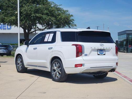 Hyper White 2021 Hyundai PALISADE Limited