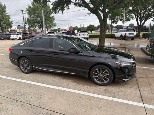 Black 2021 Honda Accord EX-L