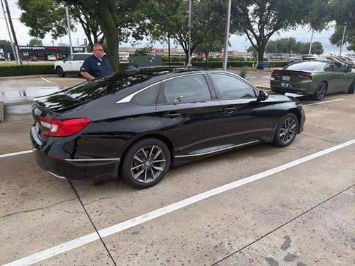 Black 2021 Honda Accord EX-L