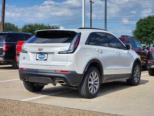 Crystal White Tri-Coat 2023 Cadillac XT4 Sport