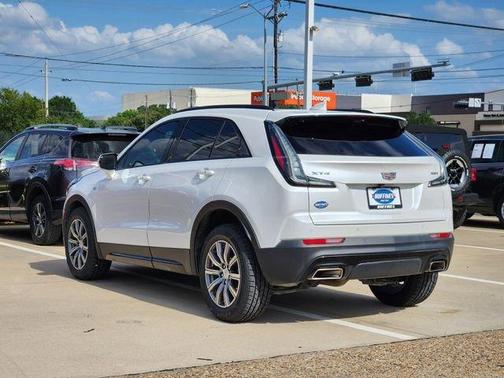 Crystal White Tri-Coat 2023 Cadillac XT4 Sport