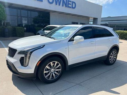 Crystal White Tri-Coat 2023 Cadillac XT4 Sport