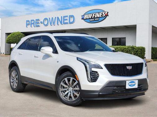 Crystal White Tri-Coat 2023 Cadillac XT4 Sport