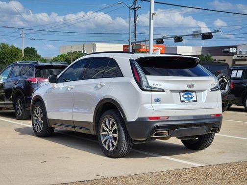 Crystal White Tri-Coat 2023 Cadillac XT4 Sport