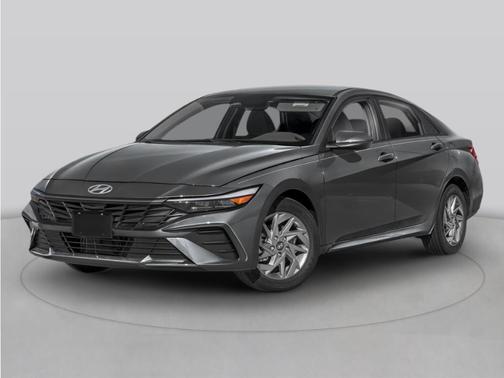 Gray 2025 Hyundai ELANTRA HEV Limited