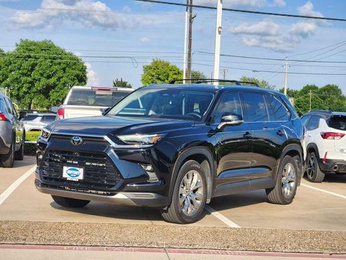Midnight Black Metallic 2024 Toyota Grand Highlander LIMITED