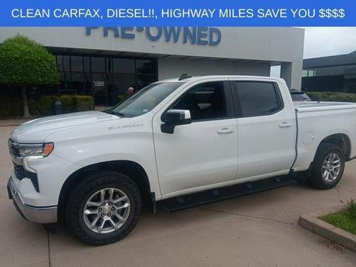 Summit White 2023 Chevrolet Silverado 1500 LT