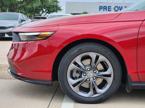 Radiant Red Metallic 2024 Honda Accord Hybrid EX-L